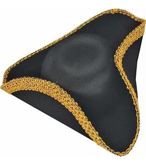 Deluxe Colonial Tricorn Hat