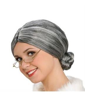 Deluxe Old Lady Wig