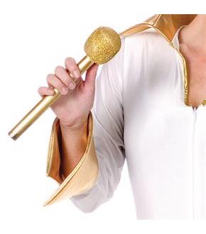 Glitter (Gold) Microphone