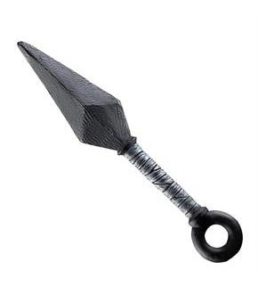 A Molded Plastic Naruto Kunai