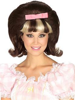 60's Princess Brown/Blonde Combo Wig