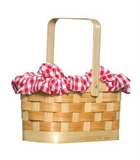 Gingham Basket