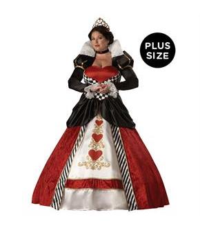 Queen of Hearts Elite Collection Adult Plus Costume