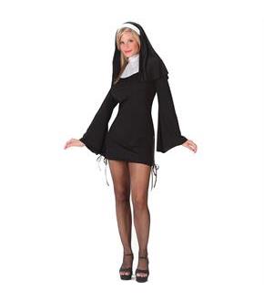 Naughty and Nice Nun Adult Costume