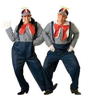 Tweedle Dee/Tweedle Dum Adult - Fairytale Classics