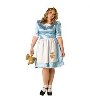 Goldilocks Plus Adult - Fairytale Classics Costume