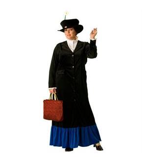 English Nanny Plus Adult - Fairytale Classics Costume
