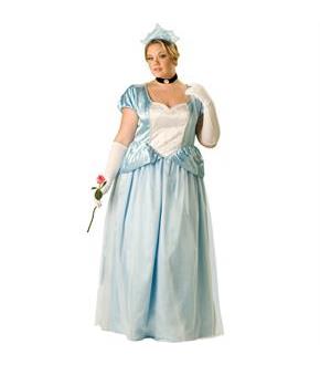 Blonde Princess Plus Adult - Fairytale Classics Costume