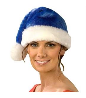 Blue Holiday Hat - Winter Holiday Classics