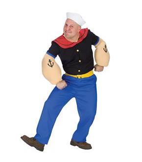Popeye Adult Costume