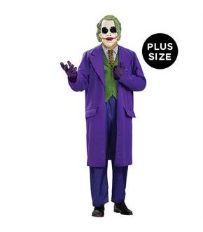 Batman Dark Knight The Joker Deluxe Plus Adult Costume