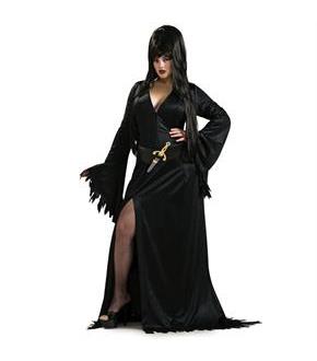 Elvira Adult Plus Costume