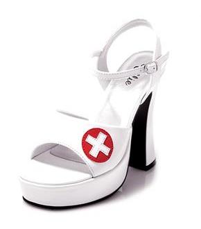 Nurse Betty (White) Adult Shoes