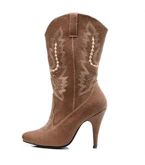 Cowgirl (Brown) Adult Boots