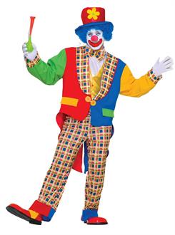Clown on The Town Adult Costume