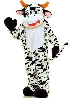 Cow Plush Economy Mascot Adult Costume