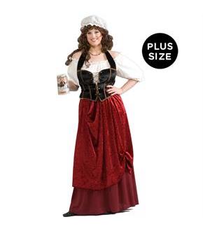 Tavern Wench Adult Plus Costume
