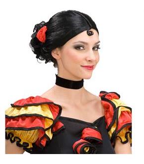 Spanish Senorita Wig