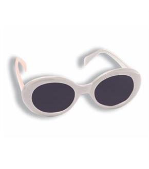 Mod White Sunglasses