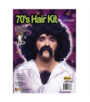 Disco 70's Hair Kit
