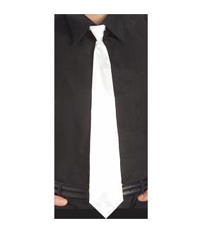 White Long Tie