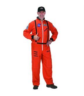 NASA Astronaut Orange Suit Adult Costume