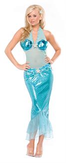 Neptune's Mistress Plus Adult Costume