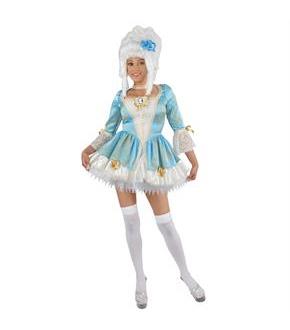 Marie Antoinette Series Blue and Gold Adult Costume