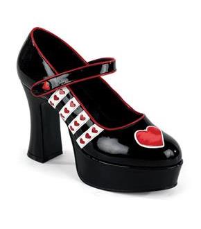 Queen of Hearts Adult Shoes