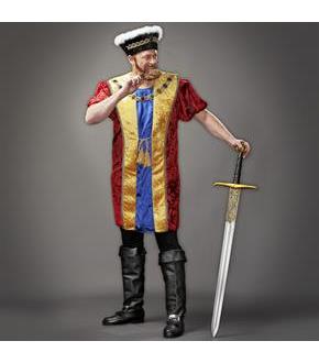 King Henry VIII Plus Adult Costume