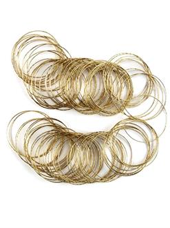 Gold Bangles (50)