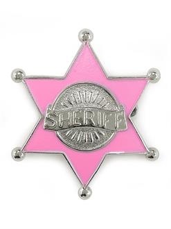 Pink Sheriff Badge