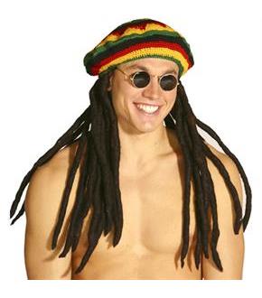 Rasta Tam with Dreadlocks