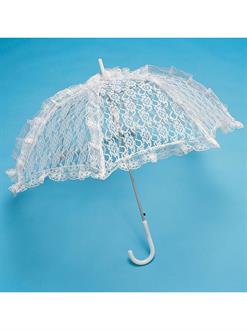 Parasol Dlx Lace Ruffle