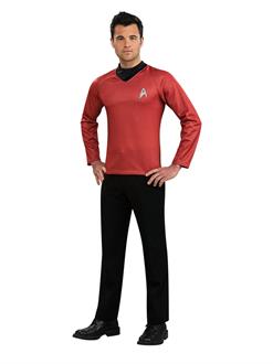 Star Trek Movie (2009) - Red Shirt Adult Costume