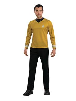 StarTrek Movie (2009) Gold Shirt Adult Costume