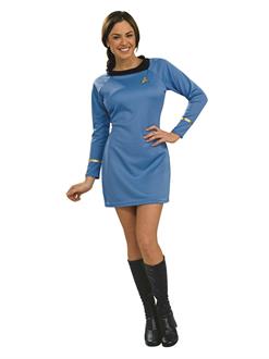 Star Trek Classic Blue Dress Deluxe Adult Costume