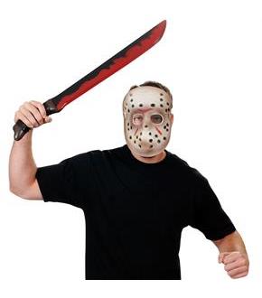 Friday the 13th 2009 Jason Mask & Machette Set
