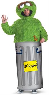 Sesame Street Oscar the Grouch Adult Costume