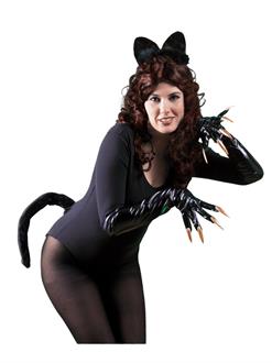 Black Cat Ears and Tail