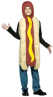 Hot Dog Teen Costume