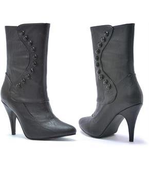 Ruth Victorian (Black) Adult Boots