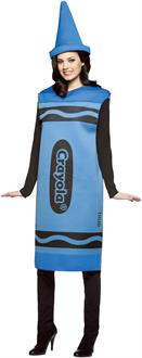 Crayola Blue Crayon Adult Costume
