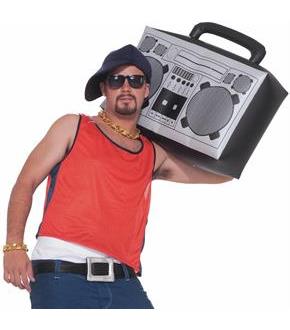 Hip Hop Inflatable Boom Box