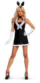 Black Tie Bunny Adult Costume