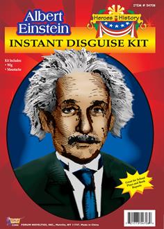 Heroes in History Einstein Wig and Moustache Child