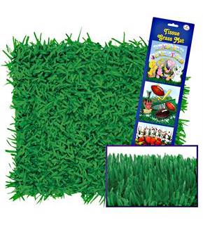 Green Grass Tissue Mats 15" H x 30" W 