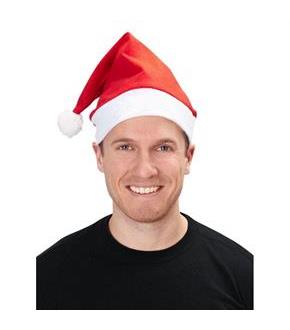 Economy Red Santa Hat Adult