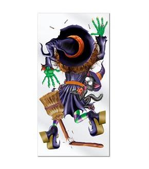 Crashing Witch Door Cover