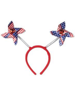 Patriotic Pinwheel Head Bopper